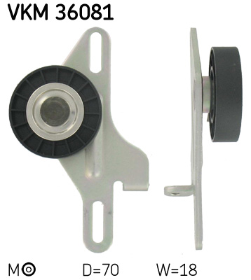 SKF VKM 36081 Rullo tenditore, Cinghia Poly-V